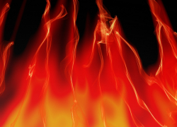 В Камышине в нежилом здании загорелась стена