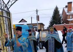 В Никольском кафедральном соборе Камышина встретили чудотворный образ Божией Матери «Избавительница от бед»