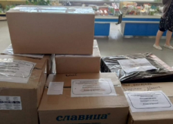 Селяне из Камышинского района напаковали в военный госпиталь Камышина нашим бойцам вкусных и полезных посылок