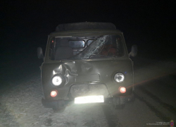 На дороге Жирновск - Камышин водитель "УАЗа" наехал в ночи на пешехода - тот скончался на месте