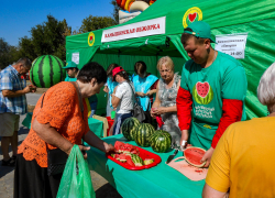 Администрация Камышина сообщила, что вчерашний Арбузный фестиваль стал самым "обжористым"