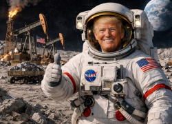 Охота за лунным «золотом»: раскрыта тайная цель американцев на Луне — дело в триллионах долларов