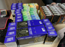 "Никотиновую гору" на миллион в Камышине "арестовали" полицейские 