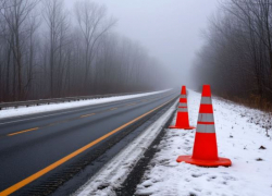 Волгоградскую трассу в Камышинском районе закрыли из-за тумана