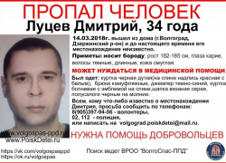 Координаторы акции по поиску пропавшего волгоградца обратились за помощью к камышанам