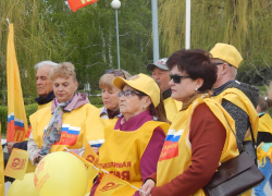 Лидер камышинских справороссов Александр Хаценко прочитал на первомайском митинге стихи Евтушенко