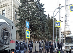 Более 10 человек задержаны, в ход шли дубинки: несанкционированная акция в Волгограде, - "Блокнот Волгограда" (ВИДЕО)