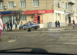 Автомобиль "Росгвардии" попал в ДТП в центре Камышина "удачно": раненых нет (ВИДЕО)