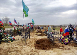 Власти в Камышине на муниципальном кладбище создают второй участок воинских захоронений