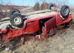 Пенсионер набил под завязку людьми "копейку", улетел в кювет и чуть не убил всех пассажиров 