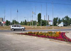 В Камышине ко Дню города в конце августа  хотят довести до ума клумбу на площади Александра Колгатина