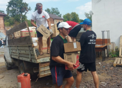 Гуманитарный груз из Камышинского района прибыл в Курск