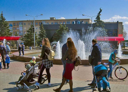 В день ВДВ ни один фонтан в Камышине не  "пострадал"