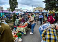 В Камышине стихийный рынок у "Победы" по осени "не помещается" в закоулках - что, тоже торговцы будут рассаживаться на улице Ленина? - камышанка