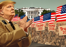 Трамп собрался на третий срок, дал себе 100% и назвал демократов врагами народа