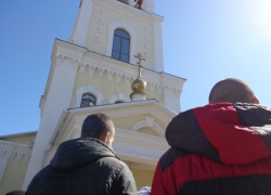 Воспитанники Камышинской колонии побывали на пасхальном богослужении в Никольском кафедральном соборе