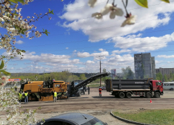 В Камышине набирает темп ремонт улицы Базарова на 3-м городке