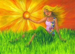 "Солнечный круг". "Я тоже немного Жар-птица", автор Алина Зверева