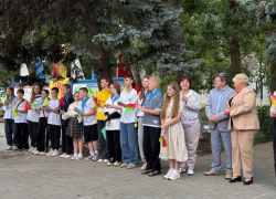 В камышинском загородном лагере "Солнечный" торжественно открыли новую столовую