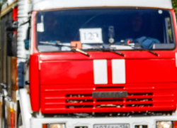 В Камышинском районе тушили вспыхнувшую баню