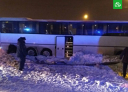 В столице перевернулся автобус Москва-Волгоград, камышан среди пострадавших нет