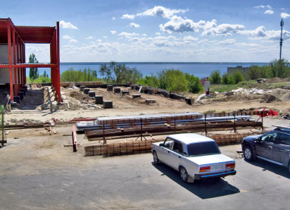 В Камышине строится первый семейный ресторан с панорамным видом на Волгу в новом ТЦ «НЕБО»