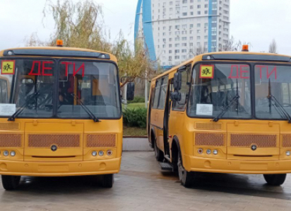 Новый школьный автобус «достался» Усть-Грязнухинской школе в дальнем селе Камышинского района