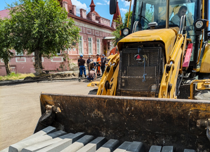 В Камышине «урезали» движение на участке улицы Советской, чтобы не терять темпов капитального ремонта дороги
