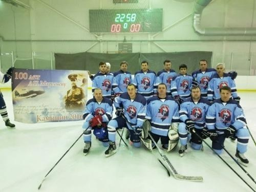 Любительская хоккейная команда ветеранов из Камышина  «утерла нос» Европе!