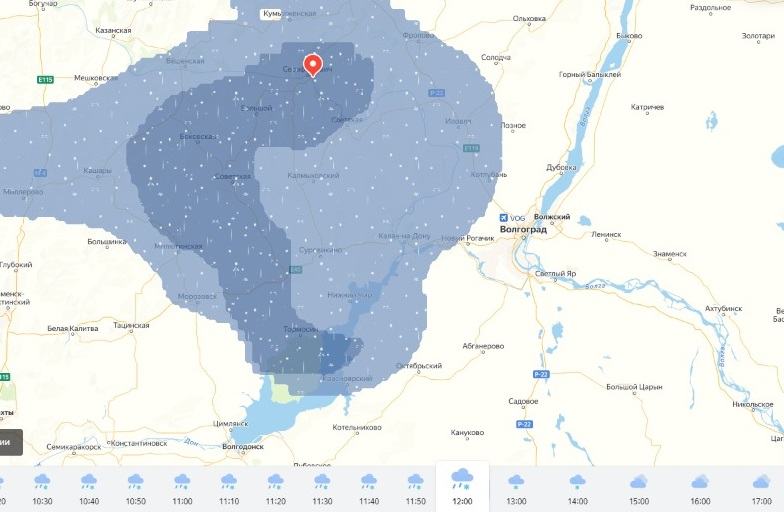 Карта осадков волгоград волгоградская область
