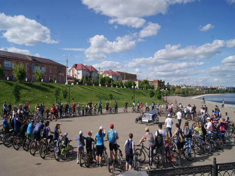 28  мая жители Камышина приняли участие во всероссийском велопараде