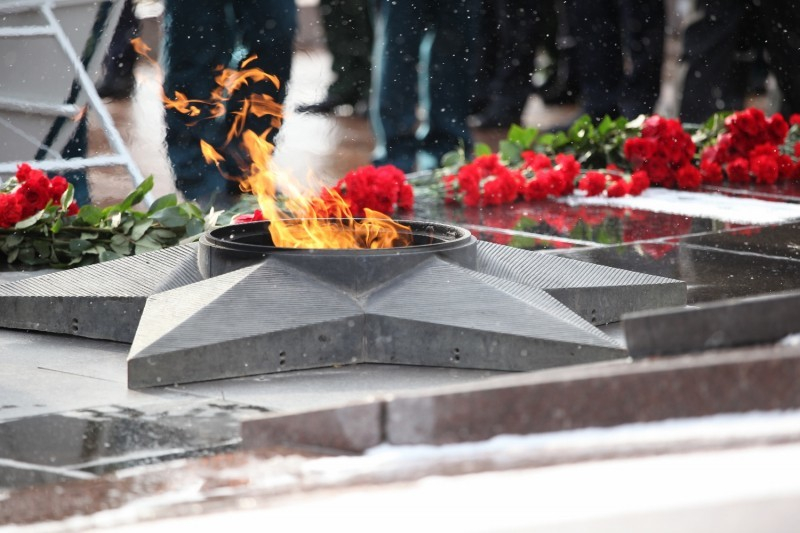 Военнослужащие грызли семечки и бросали их в Вечный огонь - «Блокнот Волгограда»