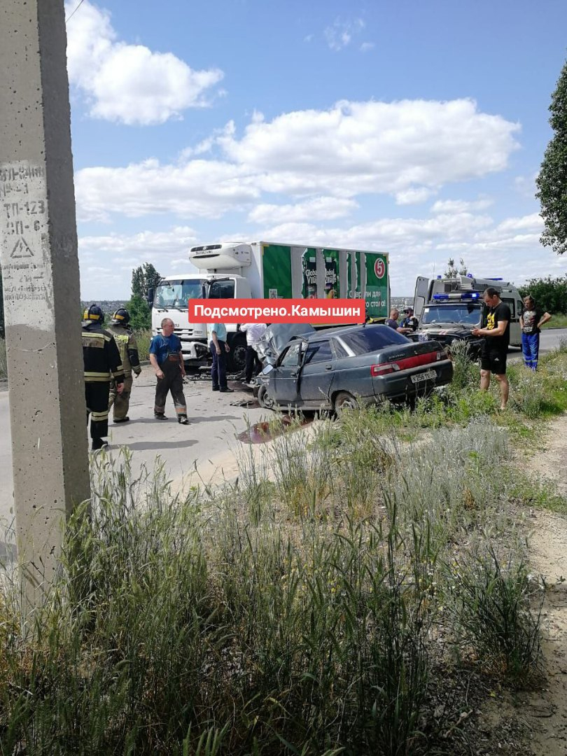 В Камышине самым резонансным ДТП дня стала авария на въезде на улицу Терешковой