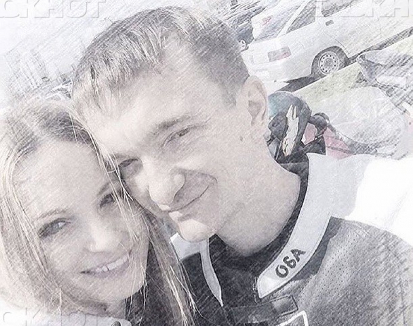 Байкеры Волгоградской области оплакивают влюбленных друзей Сергея и Кристину, жизни которых в одну минуту забрал водитель Chevrolet во вчерашней смертельной аварии 