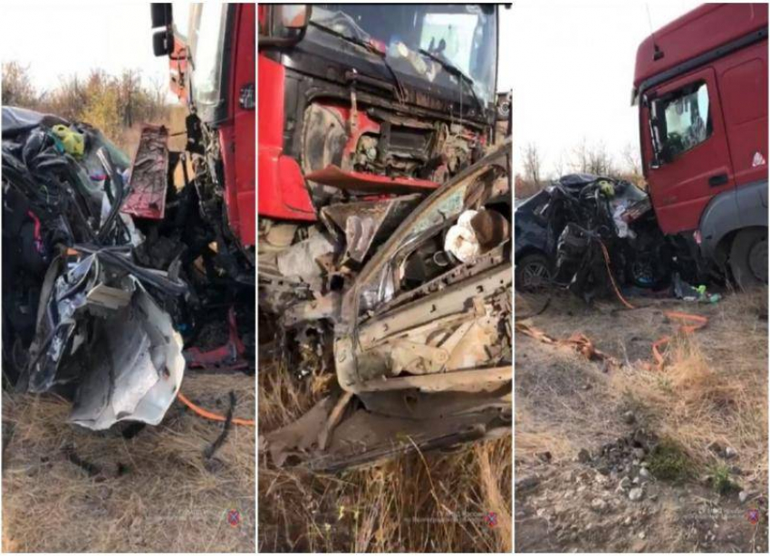 Двое взрослых и ребенок погибли в жутком ДТП на федеральной трассе между Волгоградом и Камышином
