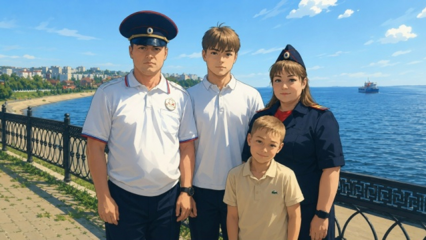 В Волгоградской области в сегодняшний День семьи, любви и верности в Главке МВД особо поздравляют семьи, в которых и папа, и мама - полицейские