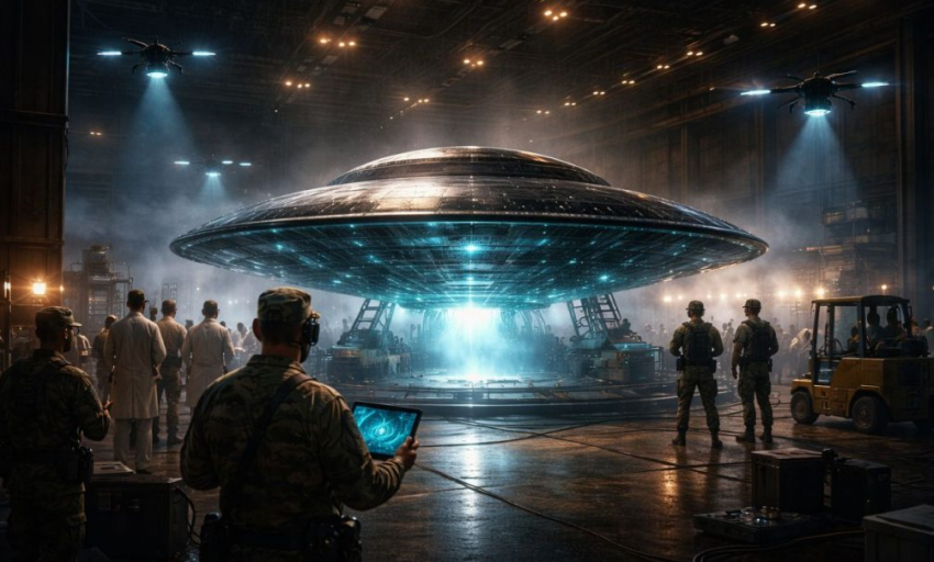 Daily Mail: на военной базе в США нашли секретный НЛО, - «Блокнот - Россия"