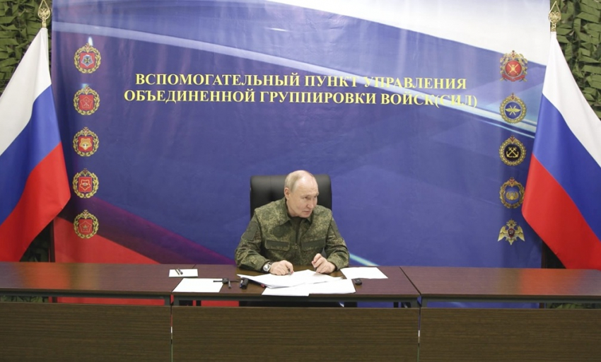 Зимняя кампания, Черниговский фронт: Путин провел совещание с войсками, - «Блокнот - Россия"