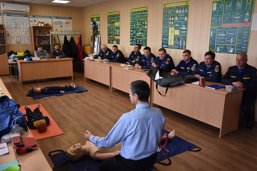 В Волгоградской области, в том числе в Камышине, продолжается подготовка добровольцев-спасателей