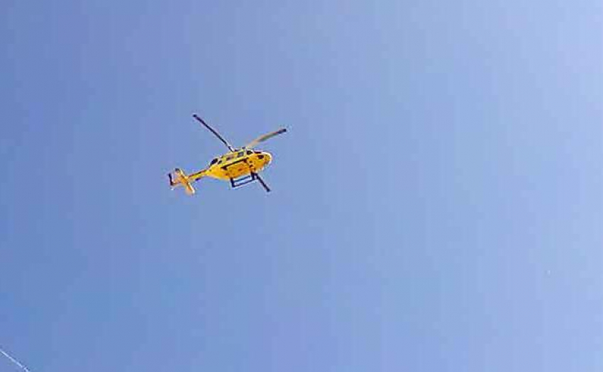 Кого вез в Волгоград вертолет, который попал в кадры камышан вчера, 10 апреля? 