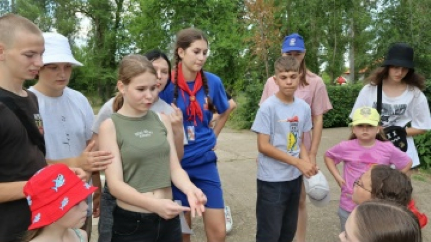В камышинский лагерь «Солнечный» заехала третья смена
