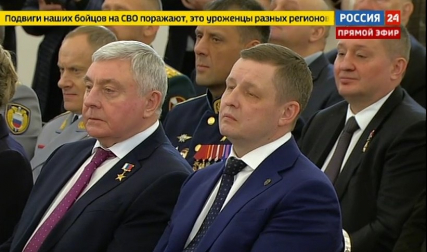 Герой России Андрей Бочаров принял участие в торжественном собрании в Кремле