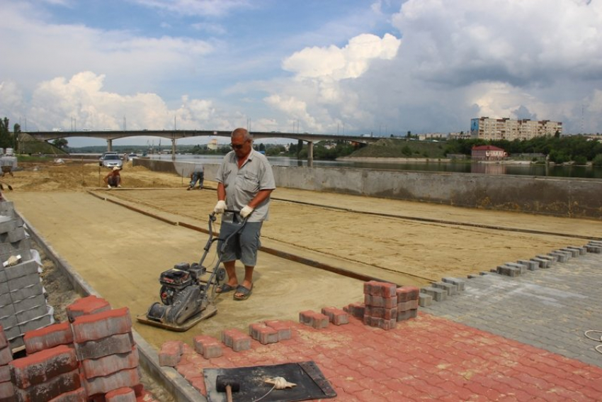 В администрации Камышина рассказали, как продвигается реконструкция набережной