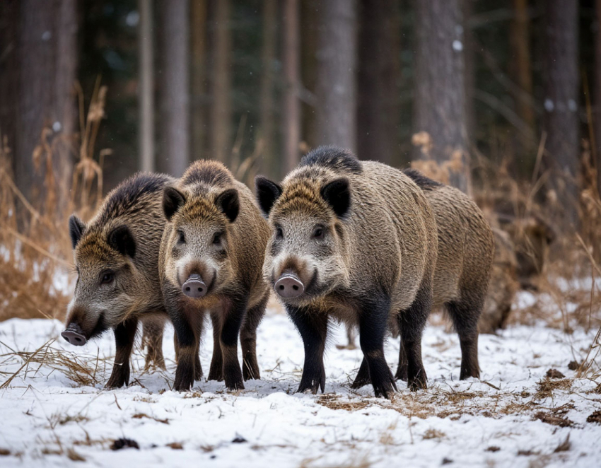 Пять кабанов за месяц разрешили отстрелить в Камышинском районе