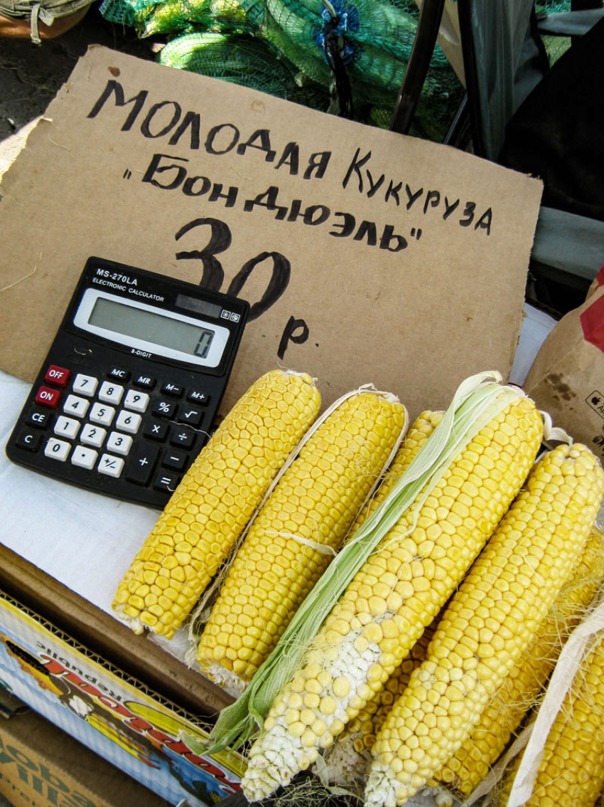 "Французская» кукуруза с неизвестной географией произрастания подешевела в Камышине