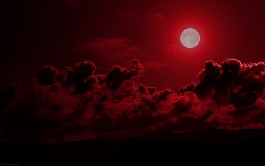 31 января камышане могут увидеть «кровавую Луну"