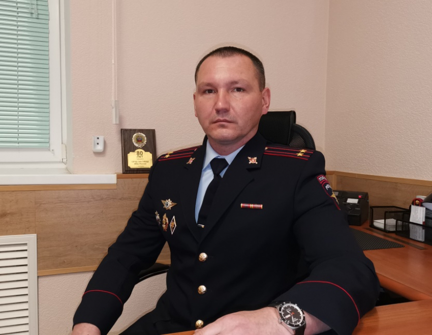 В Камышине отдел ГИБДД возглавил новый начальник, подполковник полиции из Волгограда