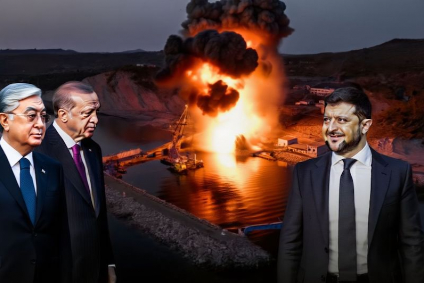 Астана и Стамбул выразили странный протест Украине из-за атак в Черном море, - «Блокнот - Россия"