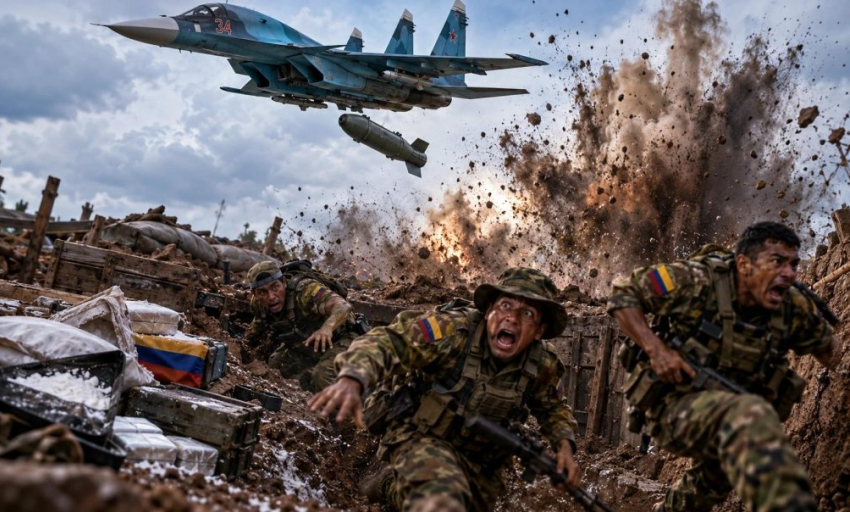 Колумбийских наемников «поджарили» асы группировки «Север» в Дергачах в зоне СВО