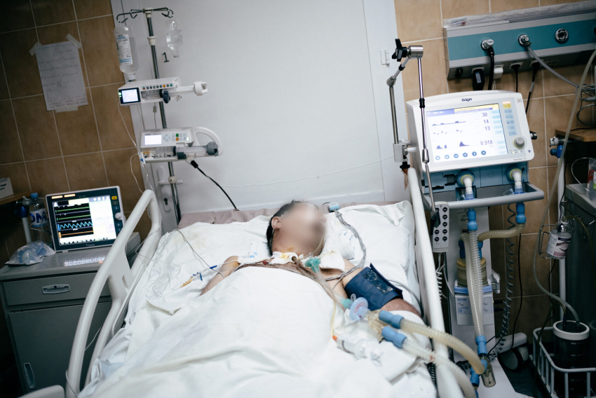 В ковидный госпиталь Камышина привезли новое кислородное оборудование